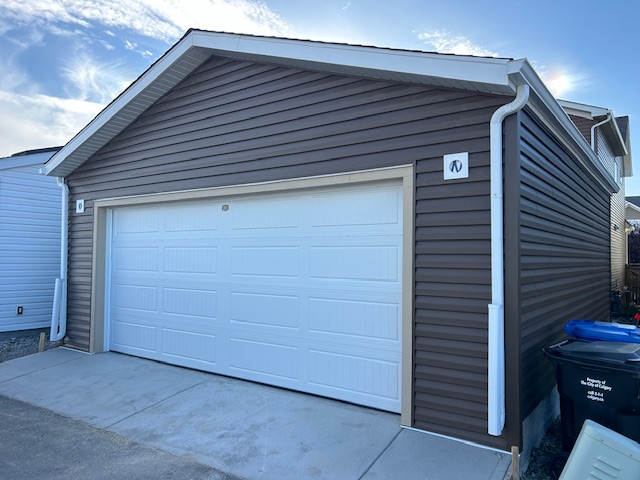 Calgary Garage Build in Auburn